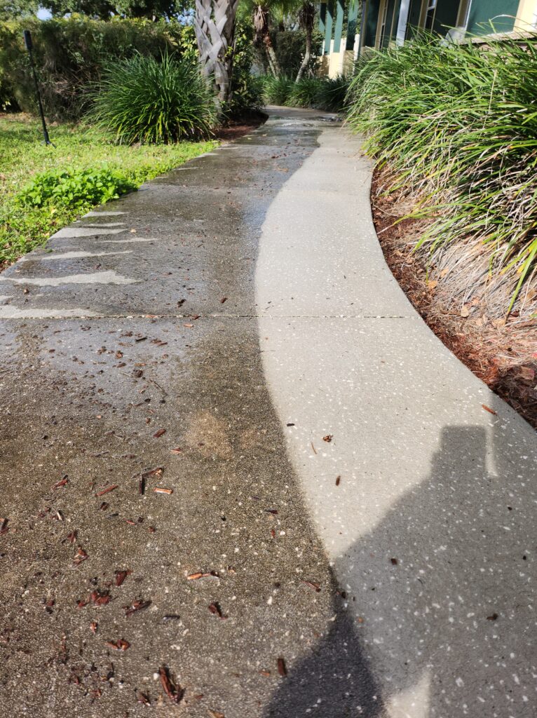 sidewalk cleaning services